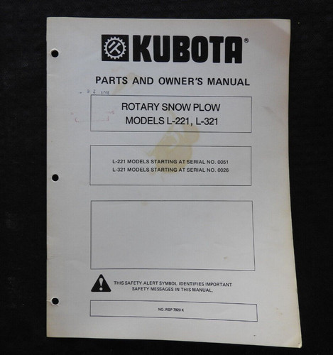 Kubota séries tracteur - l,
