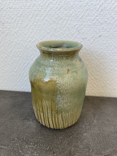 Ancien petit pot vase gres - vase,