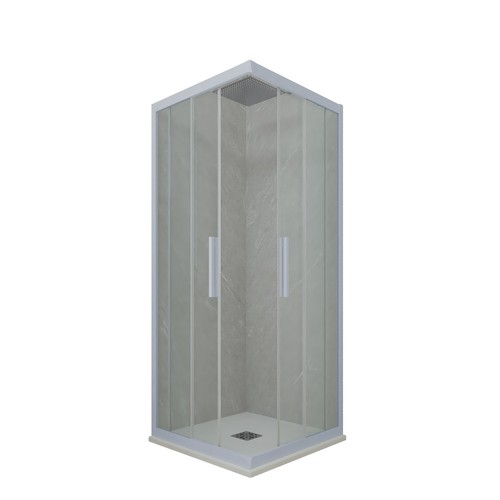 Cabine parois douche - douche, d'angle