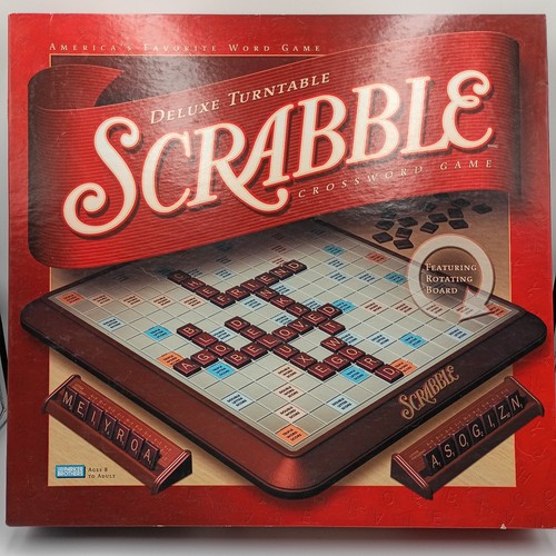 Scrabble deluxe edition 2001 - scrabble,
