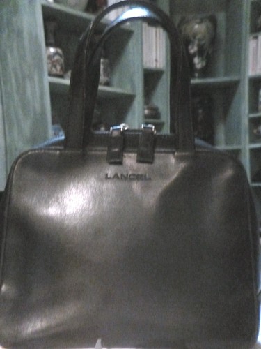 Sac lancel cuir - en,