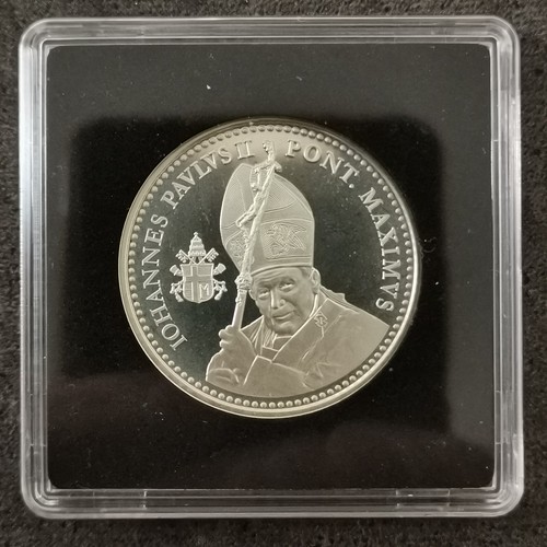 Medaille argent pape jean - argent,