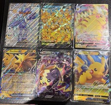 Lot 6 Cartes Jumbo Pokémon Fr