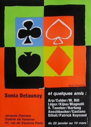 Sonia delaunay affiche expo - sonia, 76