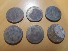 pieces de monnaie, 2 sols