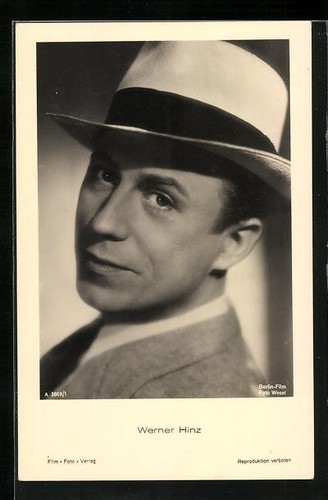Carte postale acteur - , werner