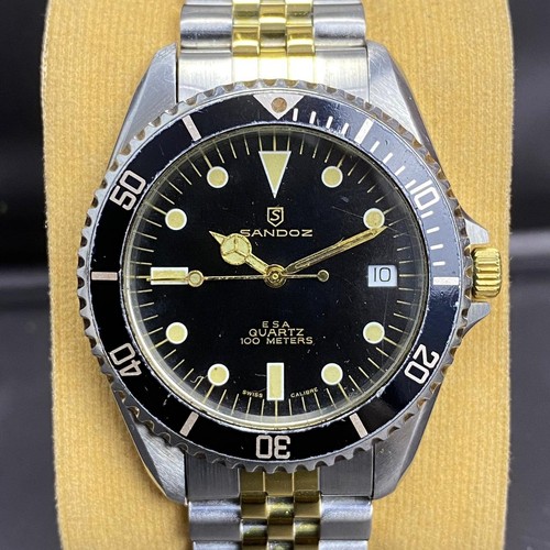 Rare montre sandoz diver - rare,
