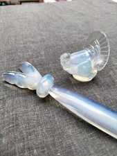 SABINO COUPE PAPIER PAPILLON DINDON. Opalescent. No Daum Lalique Saint Louis 