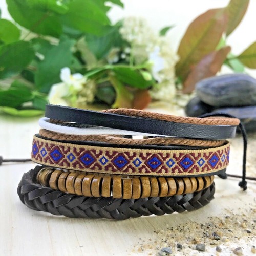 Ensemble bracelets homme - ensemble,
