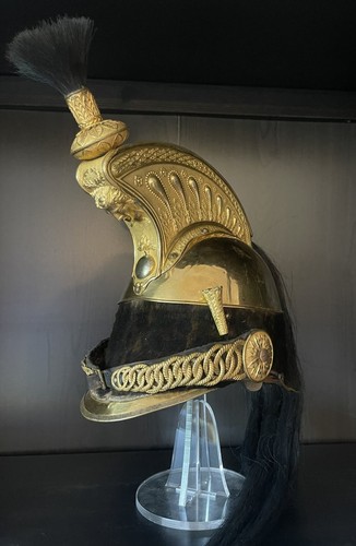 Casque officier dragons 1858 - dragons,