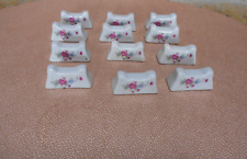 12  Porte Couteaux faience