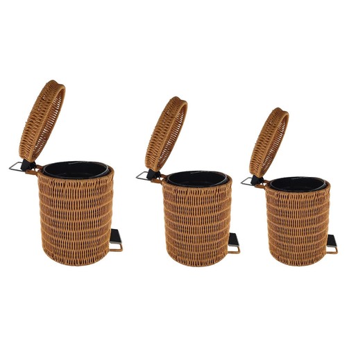 Poubelle imitation rotin - en,