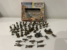 Airfix, 1/72 , HO & OO, Russian Infantry, Armée Russe 58 Soldats, Vintage