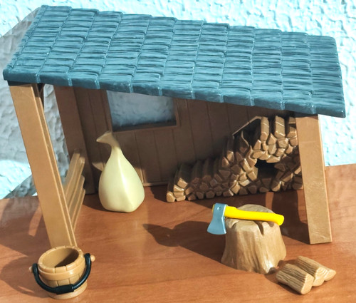 Playmobil lot hangar abri - lot,