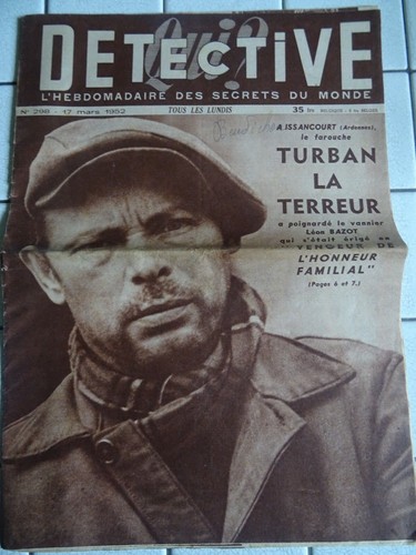Journal detective 298 du - journal, n°