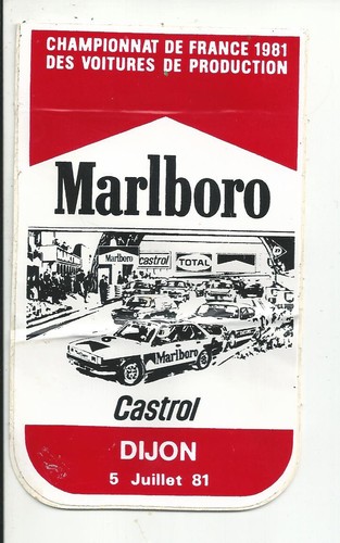 Autocollant marlboro - ,
