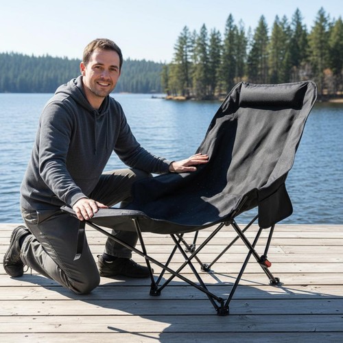 Fauteuil pêche pliant avec - fauteuil,