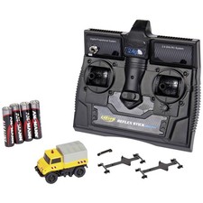 Carson Modellsport 500504146 MB Unimog U406 Zweiwegefahrzeug 1:87 Camion RC