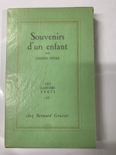 Souvenirs d’un enfant –