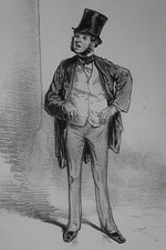 GAVARNI Lithographie originale