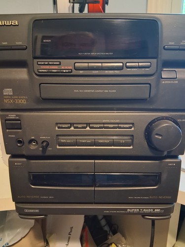 Aiwa cassette receiver - cassette,