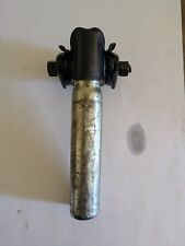 Tube tige de selle vélo vintage ancien Ø 25 mm avec chariot noir