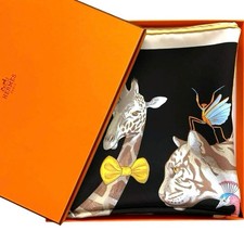 Foulard Hermès en soie Kale90