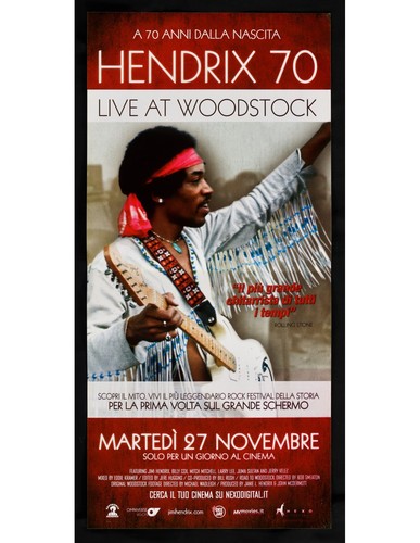 Affiche jimi hendrix - hendrix, 70