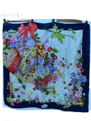 Foulard gucci soie floral - en,