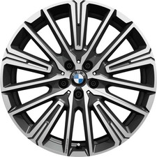 4 jantes neuves 20'' 5x120 5x112 pour BMW X1 et New X1 en BLACK POLISH NOIR