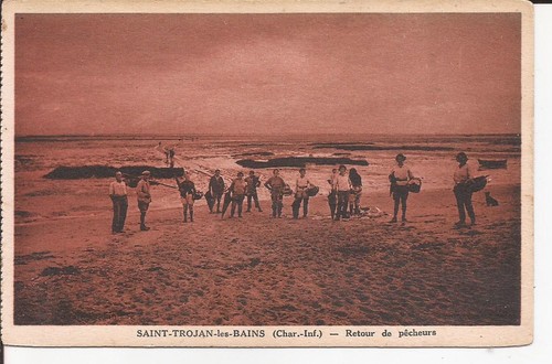 Cpa saint trojan les - les, bains