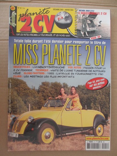 Planete 2cv dossier - 2cv,
