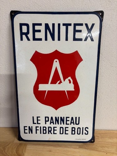 Plaque publicitaire ancienne - plaque,