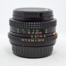 Objectif Standard Fixe COSINA Cosinon-S Prime 50mm f/1,8 (PENTAX P/K) - LIRE!!!