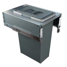 Poubelle de cuisine coulissante - grande capacité - Block 2.0 - L 400 mm - 35 l