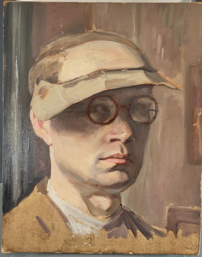 Tableau portrait homme au - portrait,