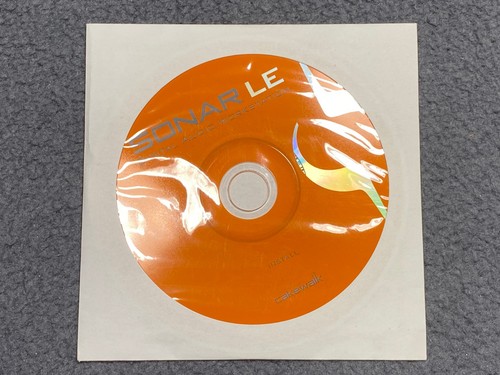 Sonar audio software - sonar, le