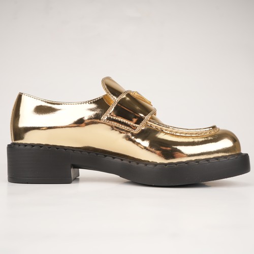 Prada mocassins chocolate cuir - prada,