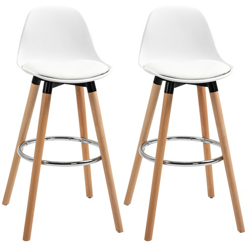 Homcom chaise bar - chaise, de