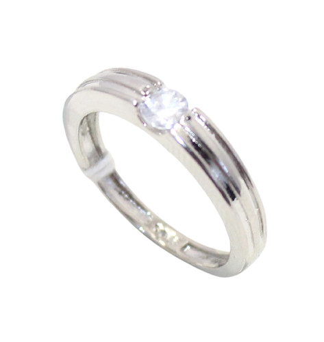 Hommes bague solitaire - bague,