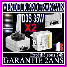 2 AMPOULE A GAZ AU XENON EN D3S 35W 12V KIT HID LAMPE FEU PHARE D ORIGINE 014053