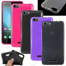 Housse Etui Coque Souple Silicone Gel Wiko LENNY 2, Stylet Film Verre Trempé