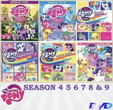 Mon petit poney : Les amies, c'est magique Saison 4,5,6,7,8,9 DVD ~ Toutes...