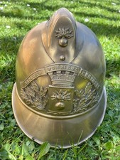 Ancien casque de pompier de