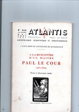 Revue ATLANTIS  n° 263 A la