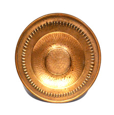 Coupelle en cuivre martelé - 27 cm