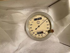 Superbe et rare Ancien Compteur Jaeger 120km/h Kilomètre vieille voiture