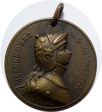 Médaille Ville du Mans Jeanne