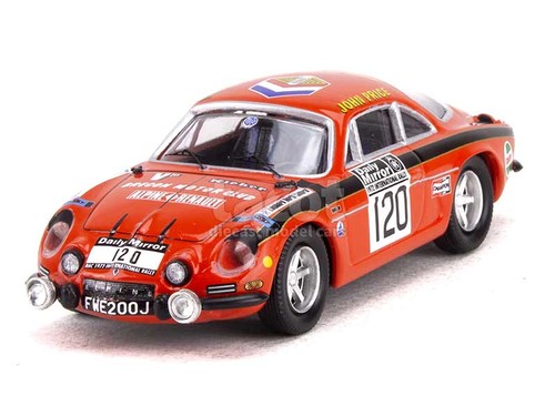 Alpine a110 1600s rac rally - alpine,