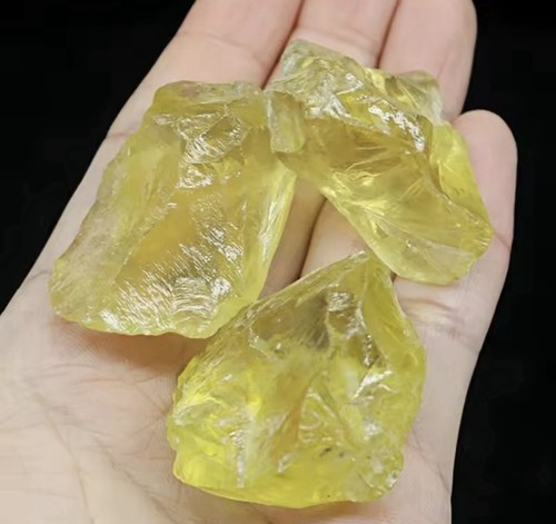 Pierre citrine jaune - 1x, de